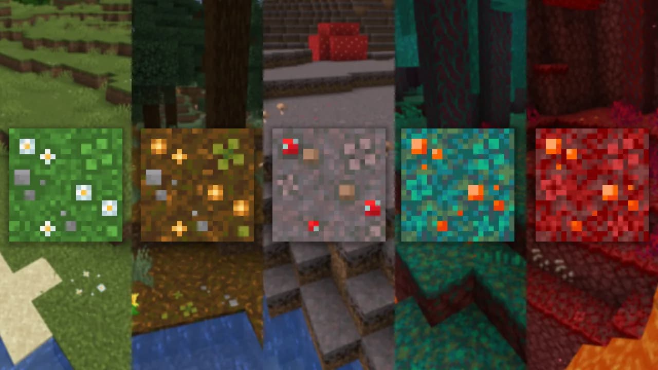 Simple Grass Flowers для Minecraft 1.18.2