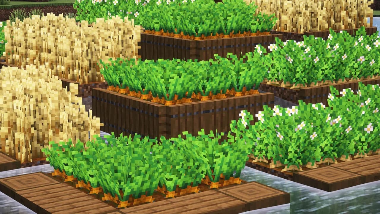 (Bee's) Fancy Crops для Minecraft 1.19.2