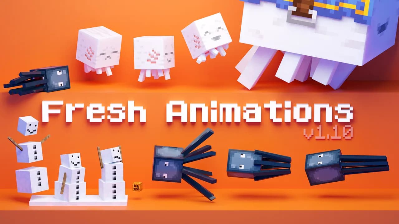 Fresh Animations для Minecraft 1.21