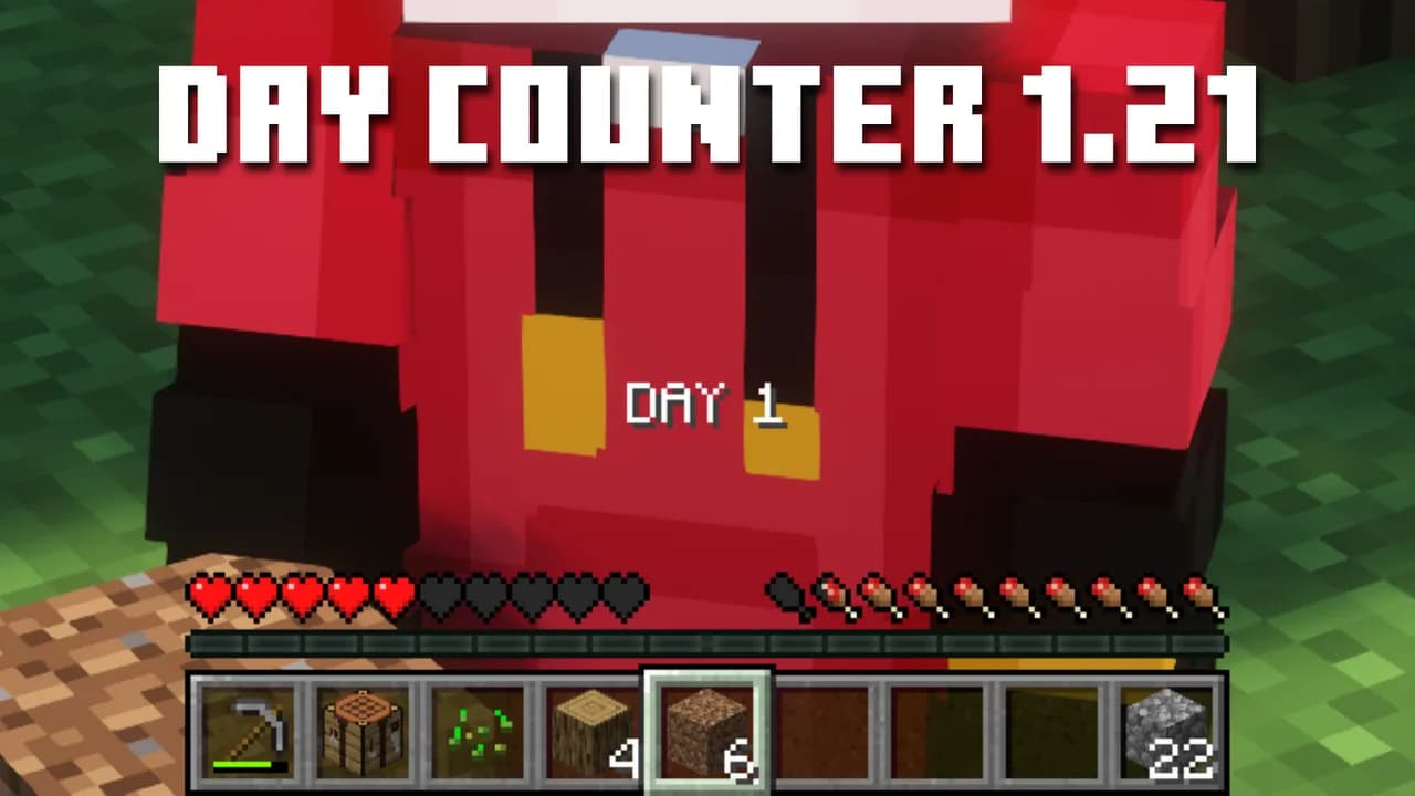 Day Counter (Original) — дата-пак для Minecraft 1.16.5