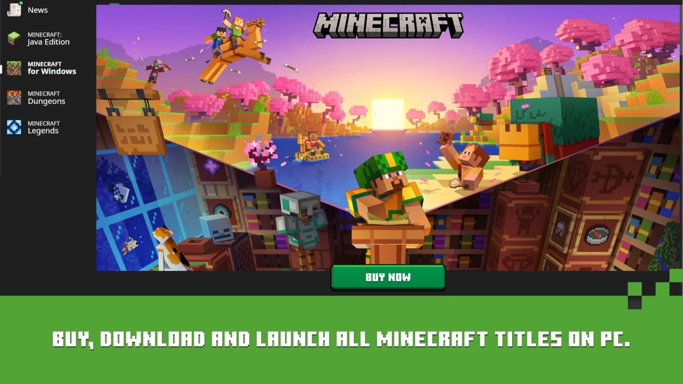Minecraft Launcher — скриншот 2