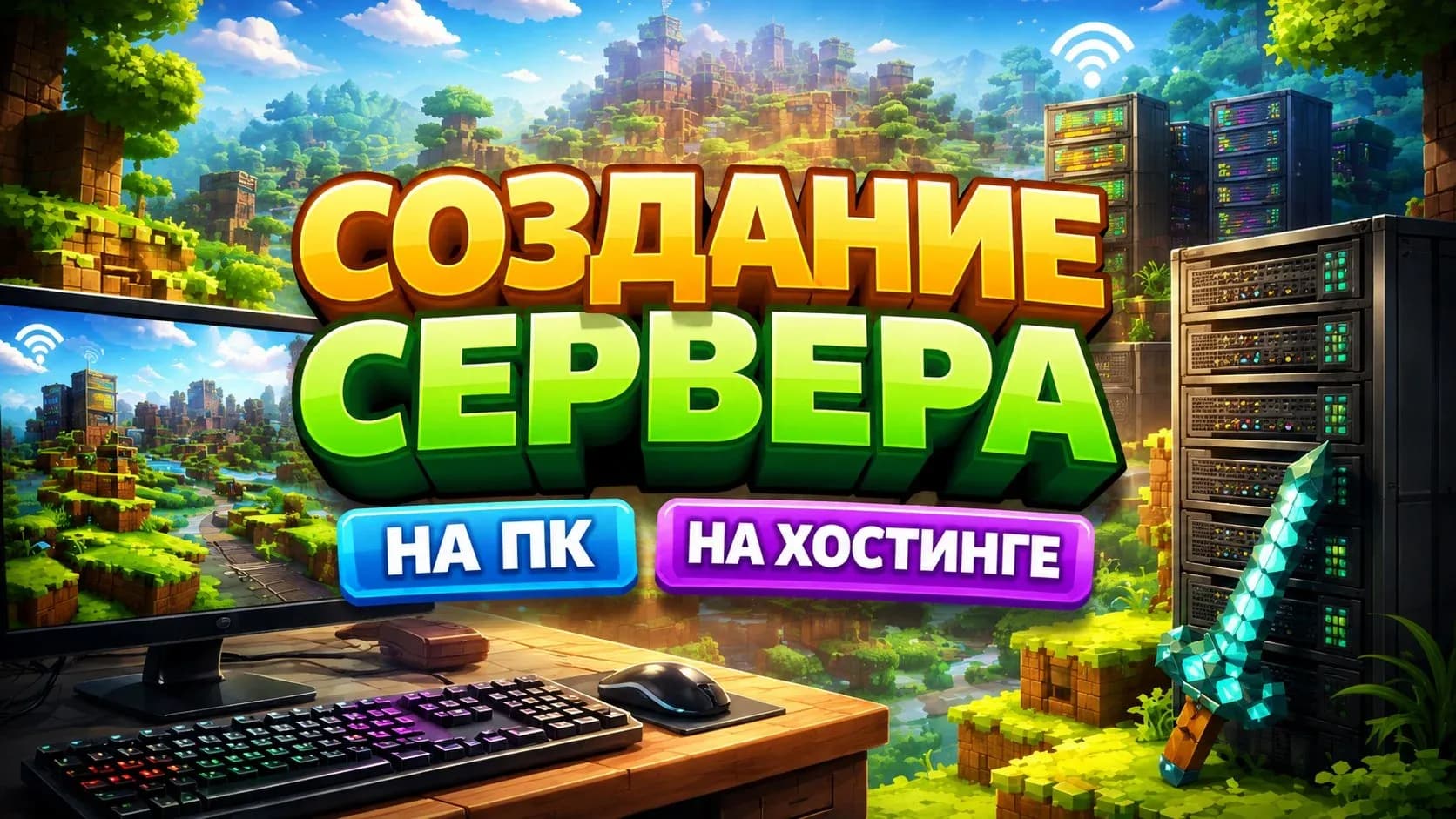 Как создать свой сервер Майнкрафт: полное руководство