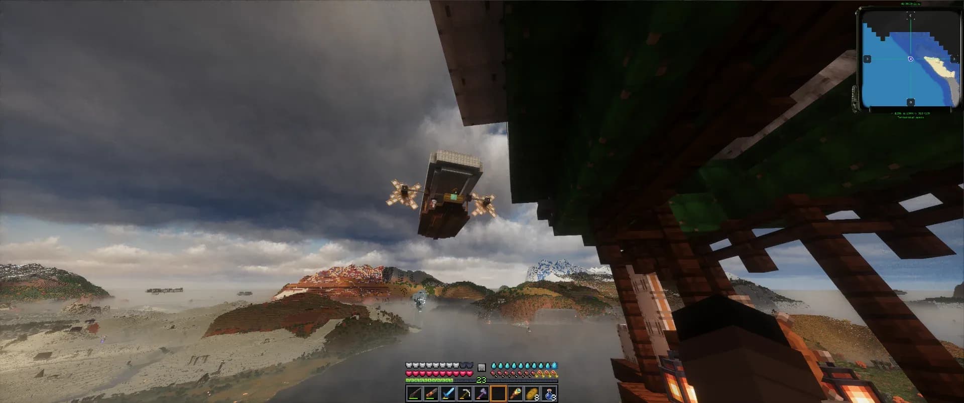 Скриншот Minetcraft 1