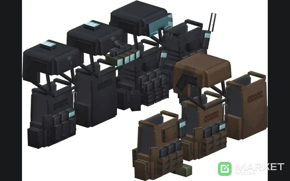 ПАК 3d millitary models + animations!