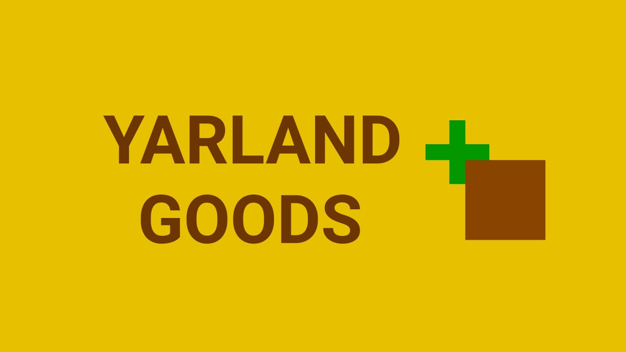 Реклама овощей Yarland Goods