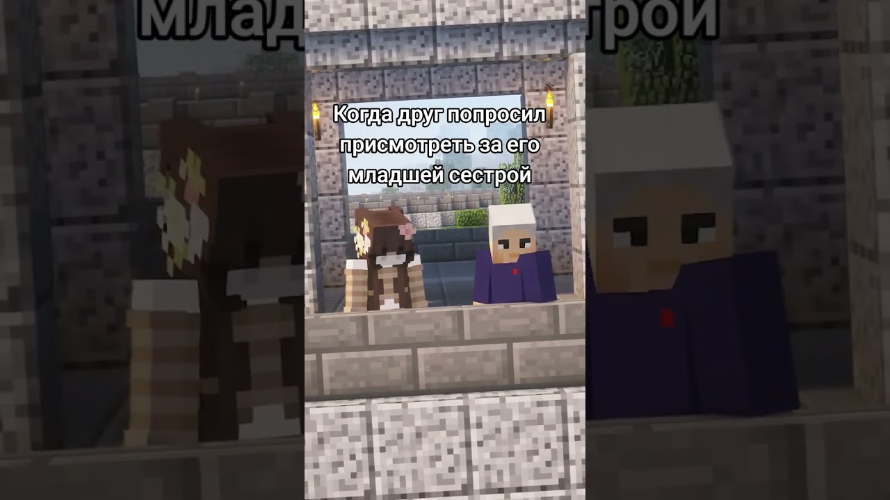 Когда друг попросил помочь #minecraft